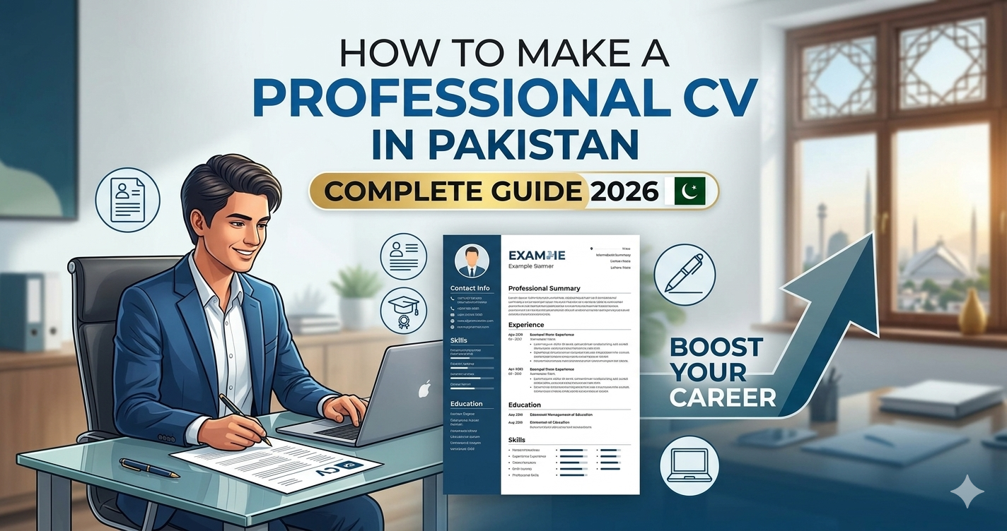 How to Make a Professional CV in Pakistan - Complete Guide 2026