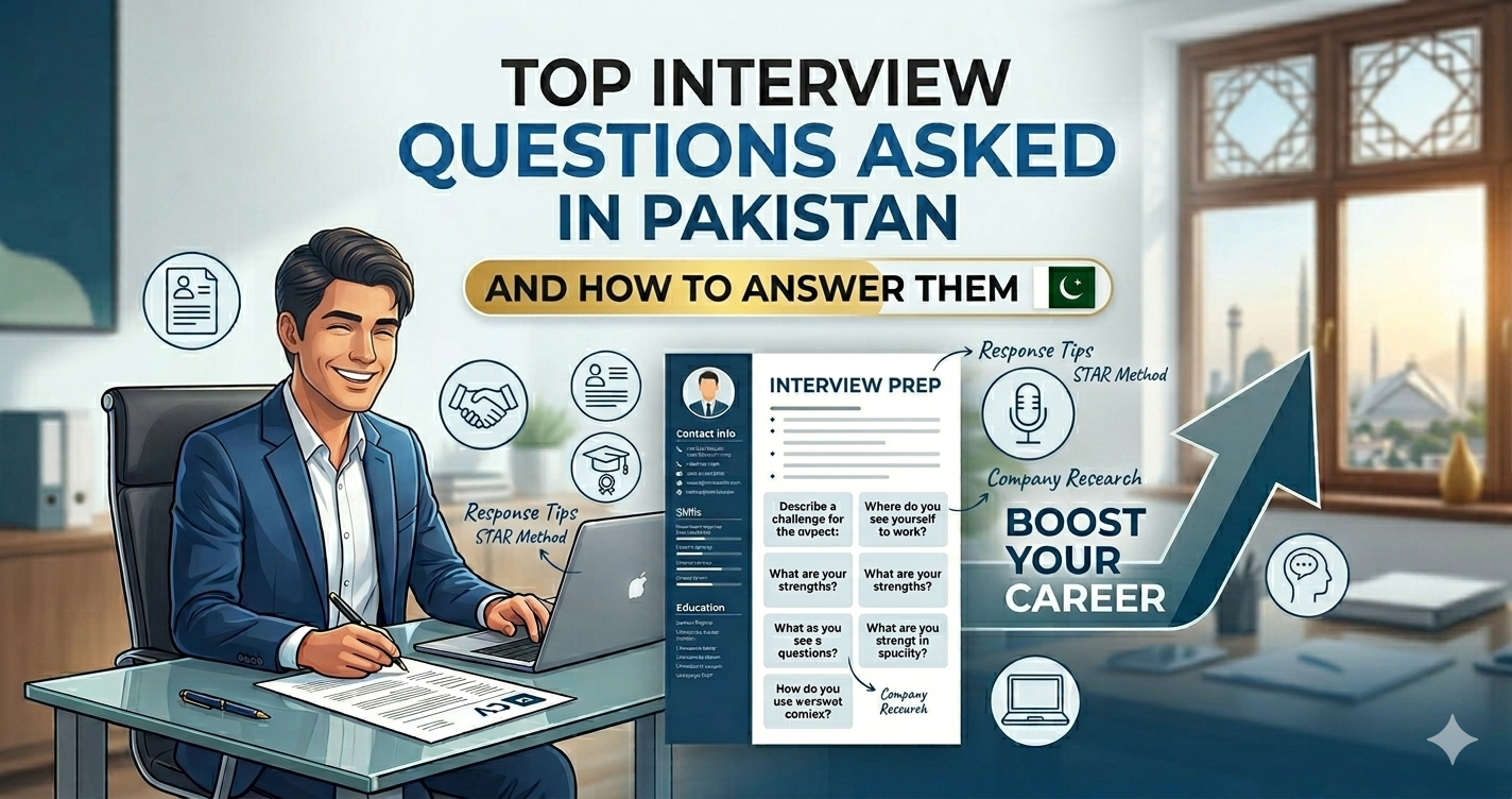 Top Interview Questions Asked in Pakistan - And How to Answer Them?