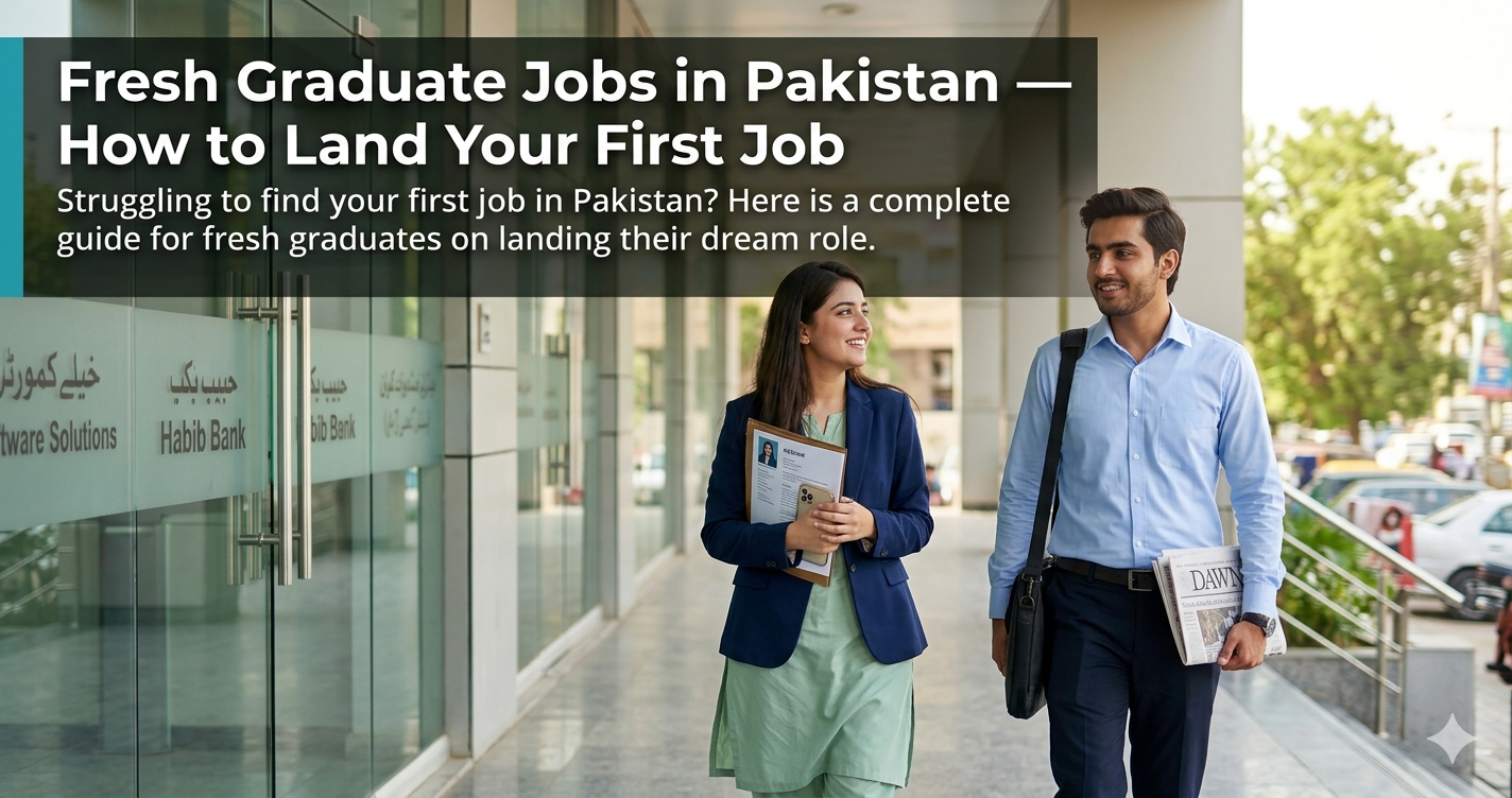 Fresh Graduate Jobs in Pakistan | How to Land Your First Job?