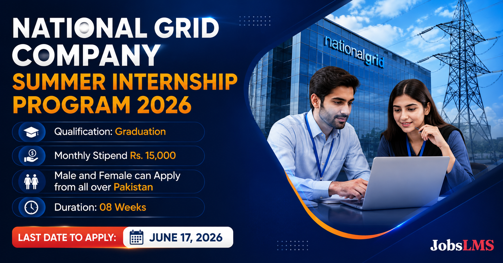 National Grid Company Summer Internship Program 2026 | Complete Guide for Fresh Graduates